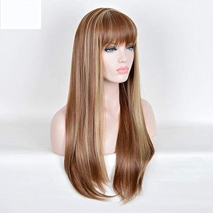 DILLARDS Long Hair Wig Brown (B0993Rmrqn) - Image 2